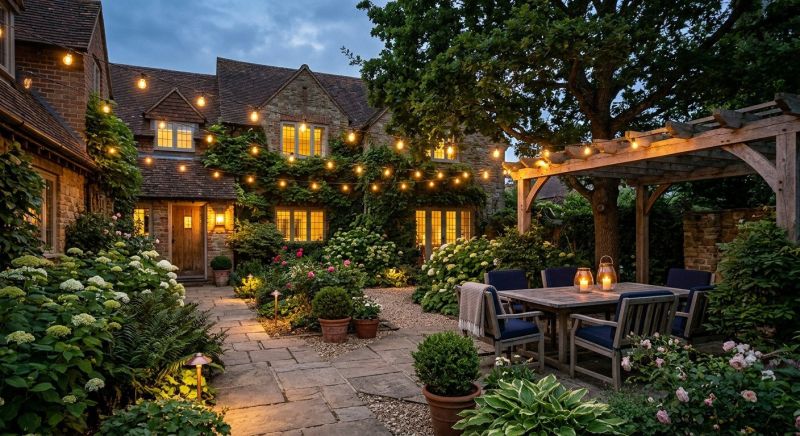 Courtyard Light Installation in Orem, UT