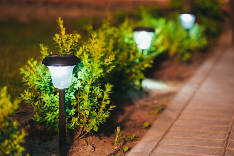 Courtyard Light Installation in Heber City, UT