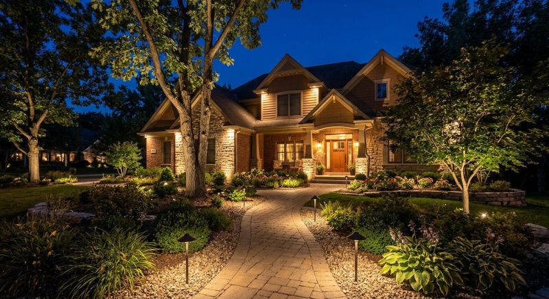 Pond Lighting Installation in Provo, UT