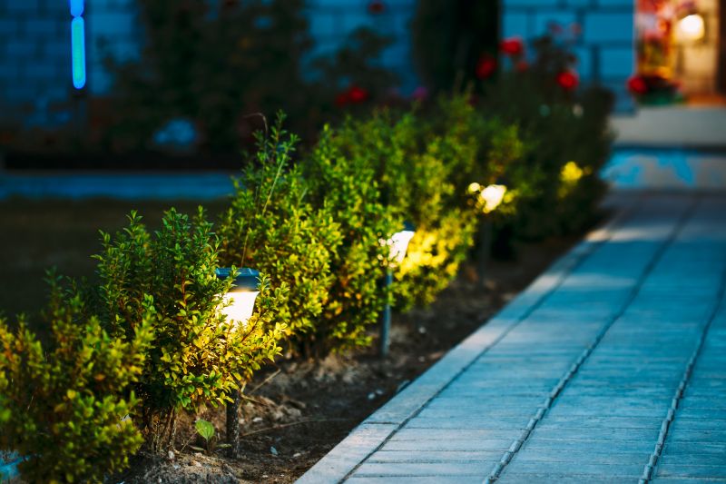 Walkway Lighting Installation in Olathe, KS